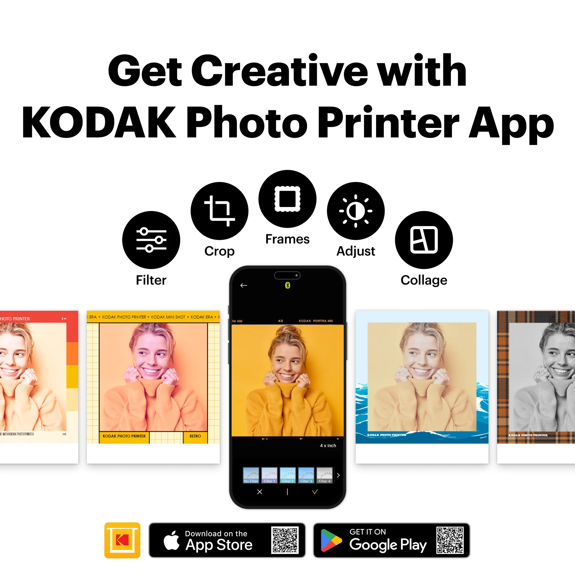KODAK Mini 3 Retro 3x3 Inch P300R 38 Sheet Bundle - Image 9