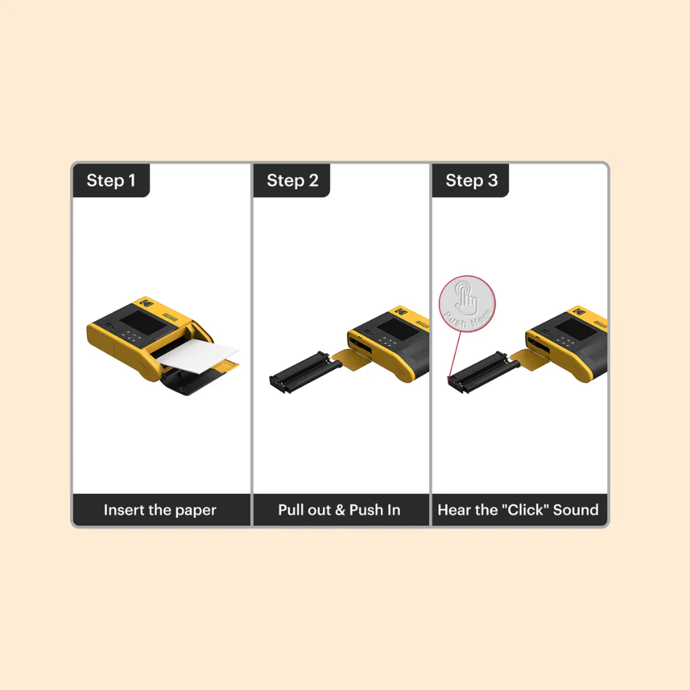 PRINICS KODAK 4PASS All-in-one 4x4 Inch Cartridge, 120 Photos (ICRG-4120) - Image 4