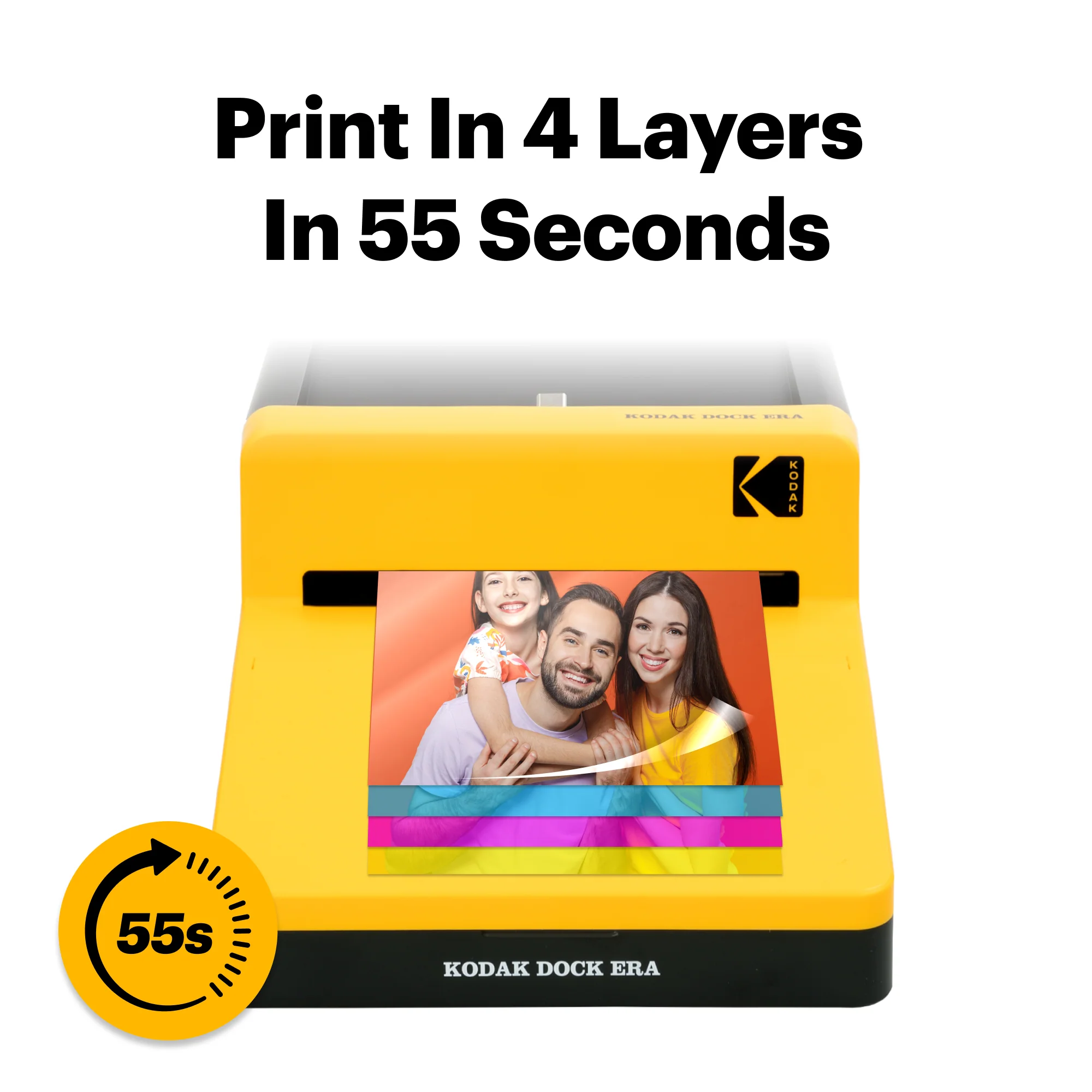 KODAK Dock Era 4x6 Inch D600 Photo Printer 50 Sheet Bundle - Image 4