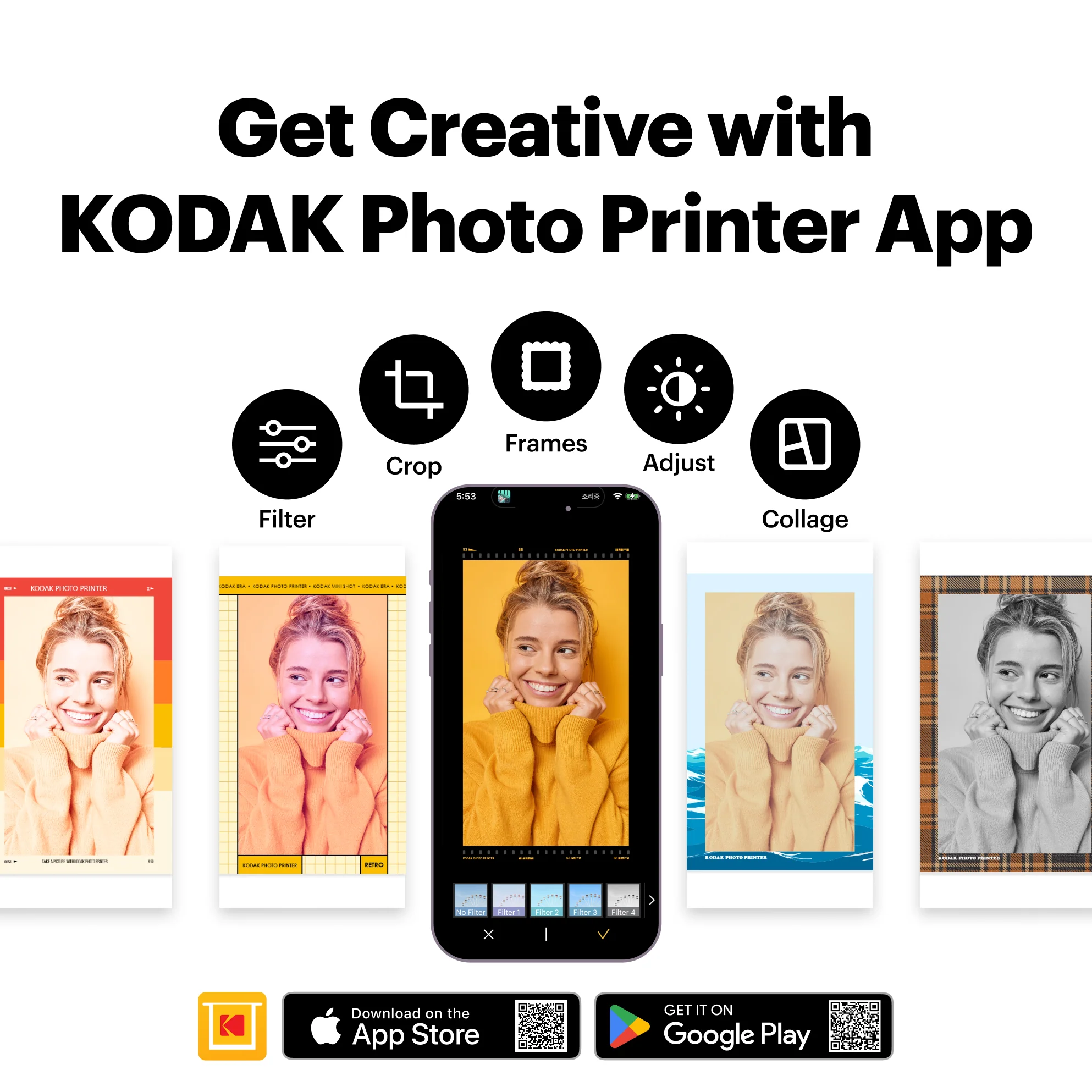 KODAK Dock Era 4x6 Inch D600 Photo Printer 50 Sheet Bundle - Image 8