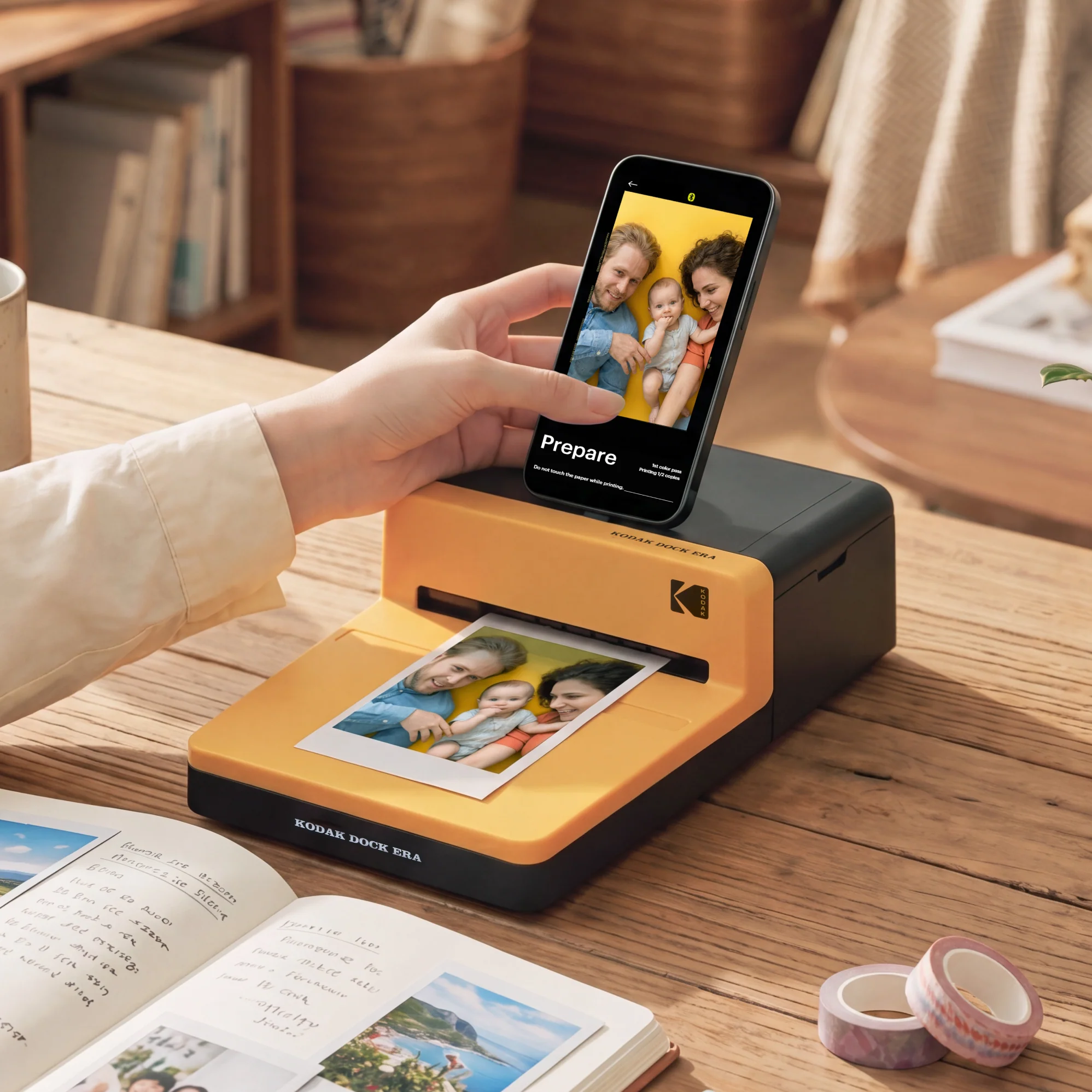 KODAK Dock Era 4x6 Inch D600 Photo Printer 50 Sheet Gift Bundle - Image 11