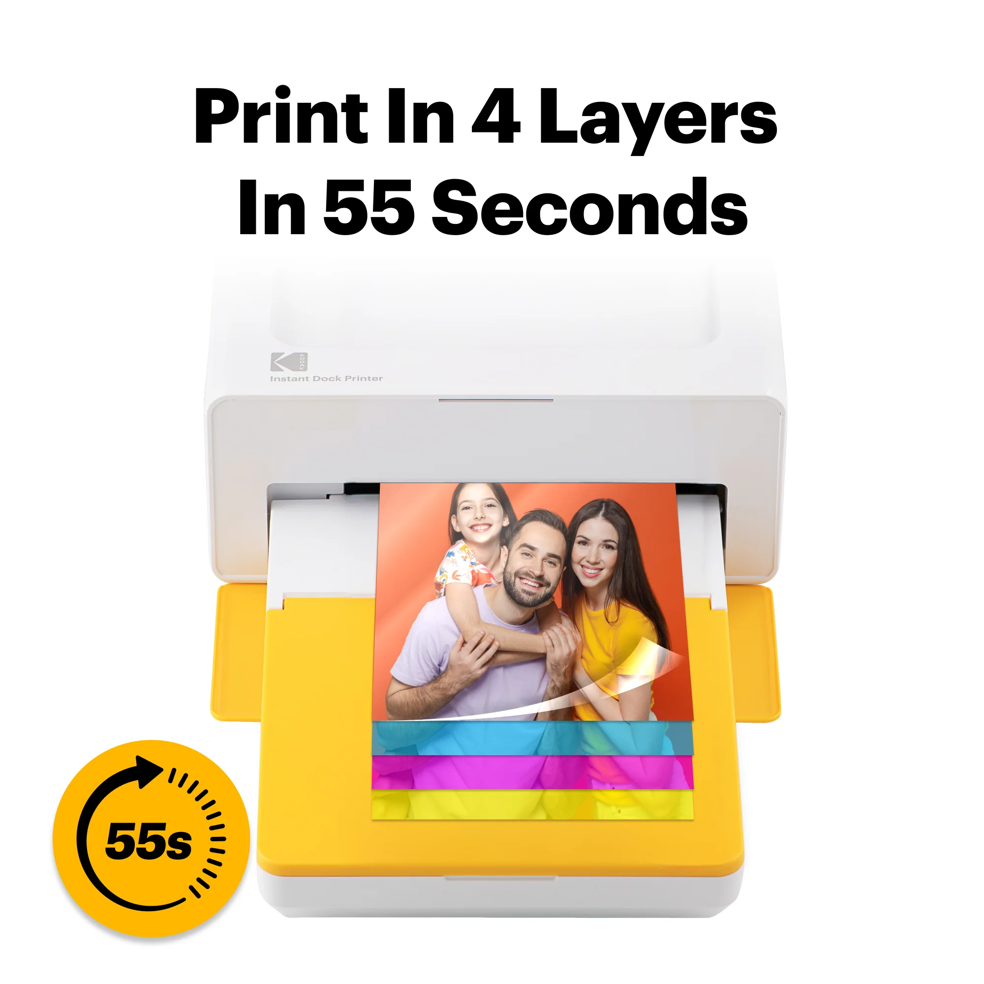 KODAK Dock Plus Retro 4x6 Inch PD460 Photo Printer 50 Sheet Gift Bundle - Image 4