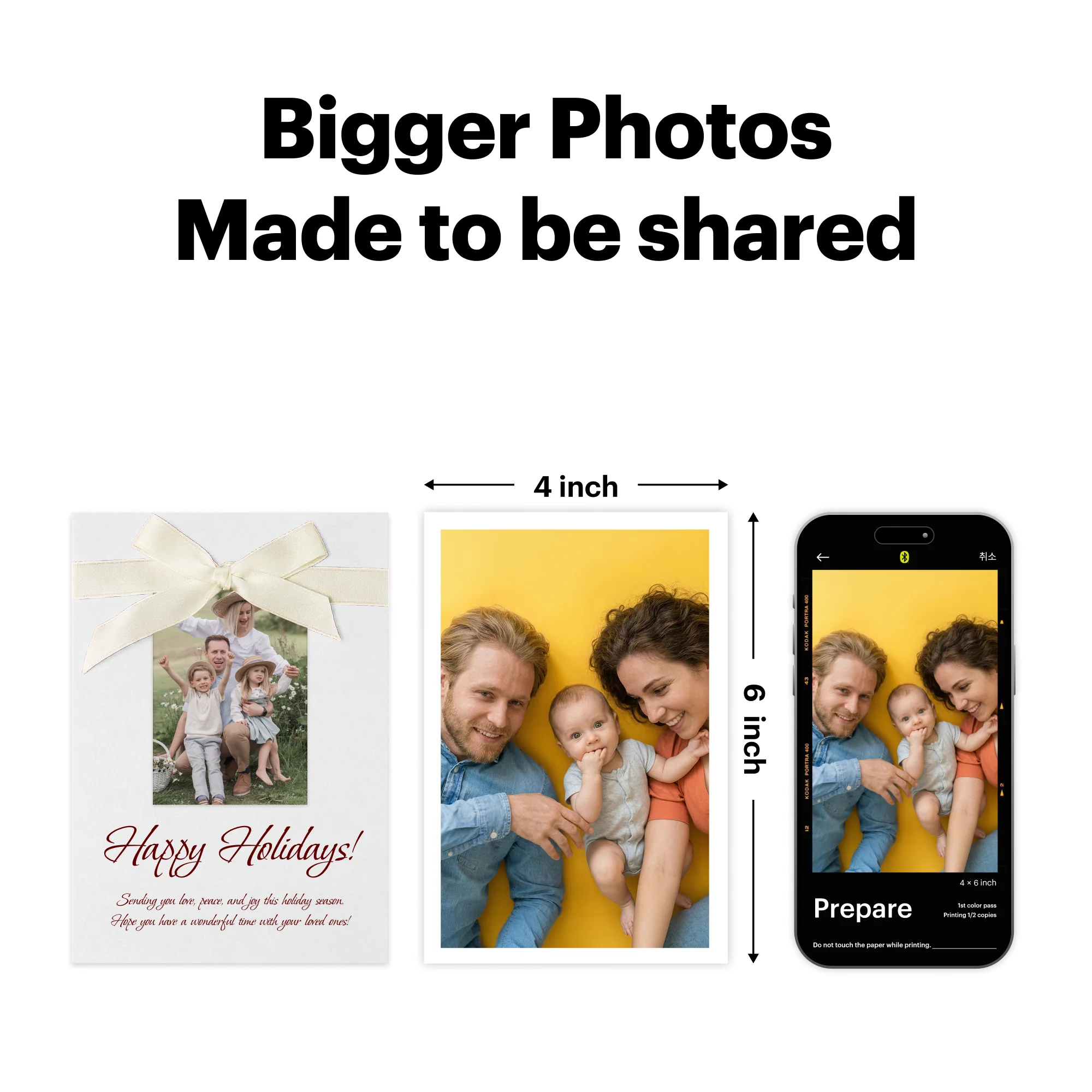 KODAK Dock Plus Retro 4x6 Inch PD460 Photo Printer 50 Sheet Gift Bundle - Image 6