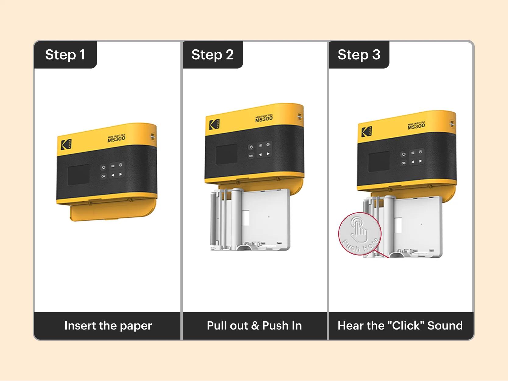 KODAK Mini Shot 3 Era 3x3 Inch MS300 38 Sheet Gift Bundle - Image 10
