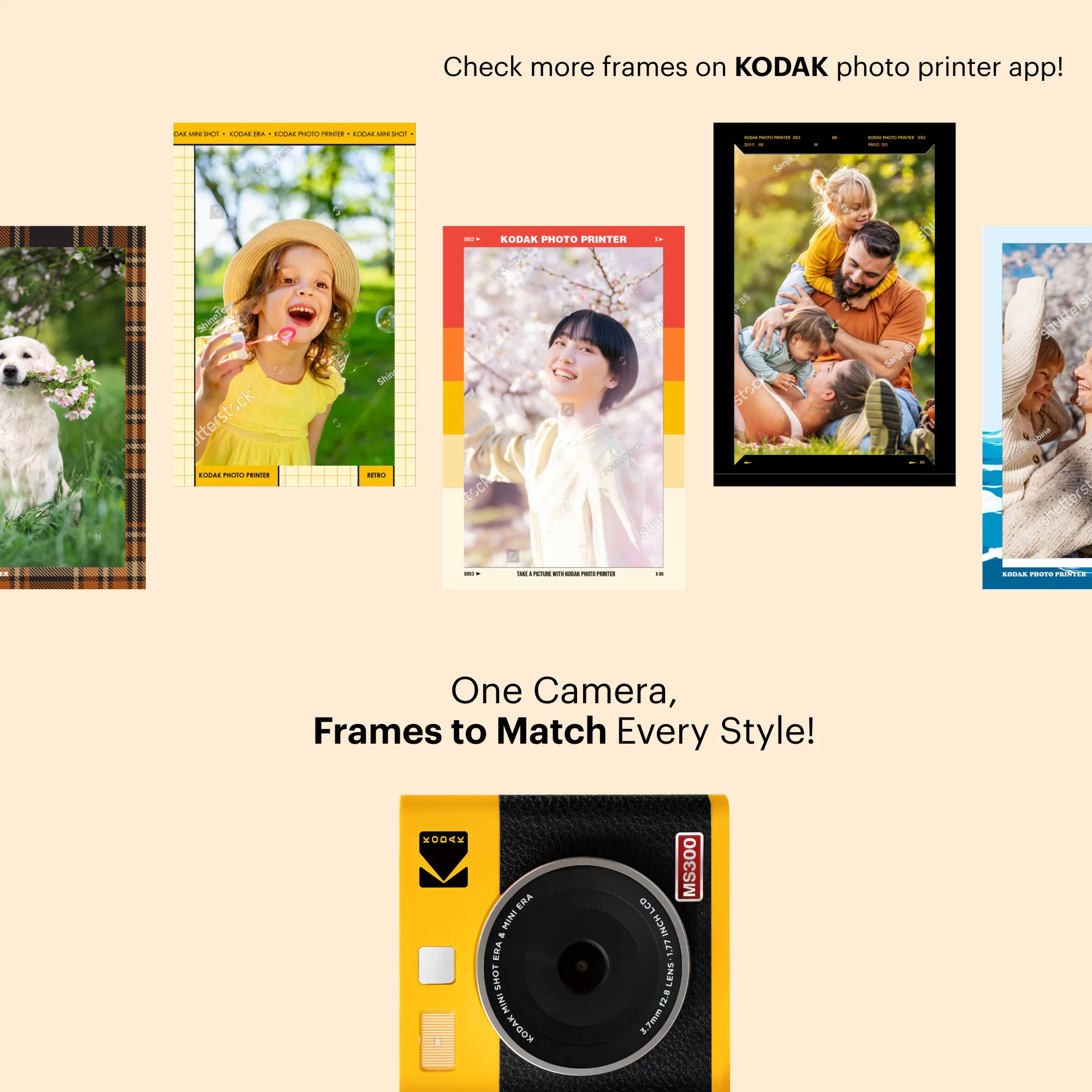 KODAK Mini Shot 3 Era 3x3 Inch MS300 38 Sheet Gift Bundle - Image 7