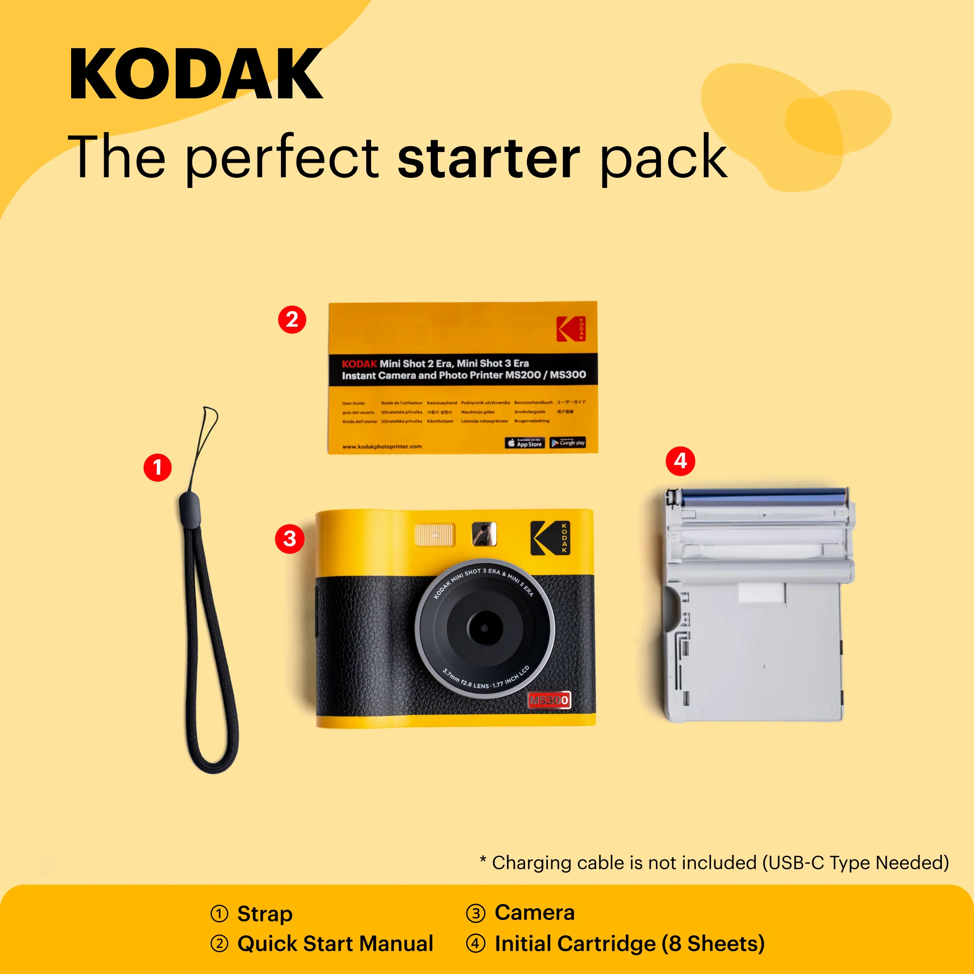 KODAK Mini Shot 3 Era 3x3 Inch MS300 - Image 6