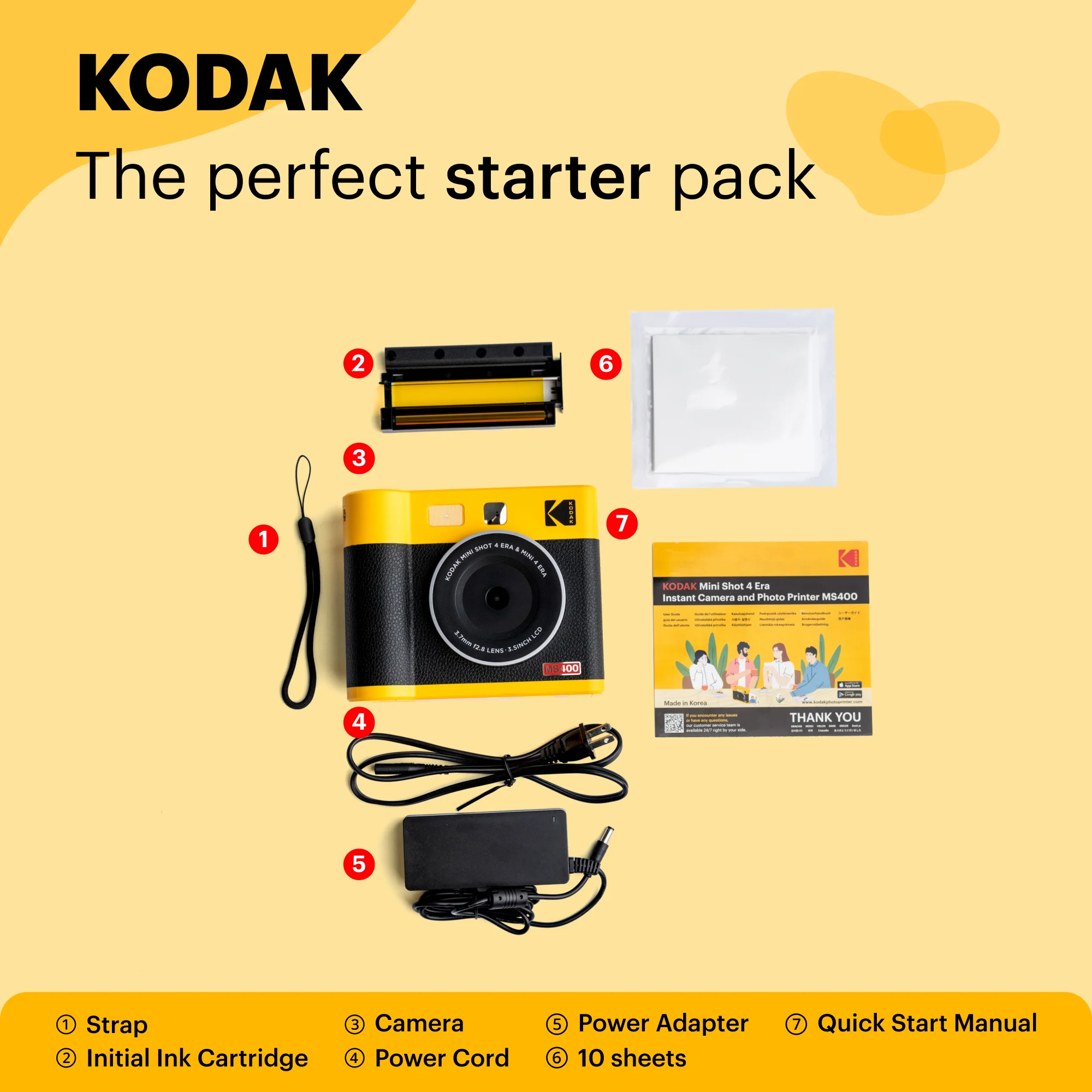 KODAK Mini Shot 4 Era 4x4 Inch MS400 - Image 10
